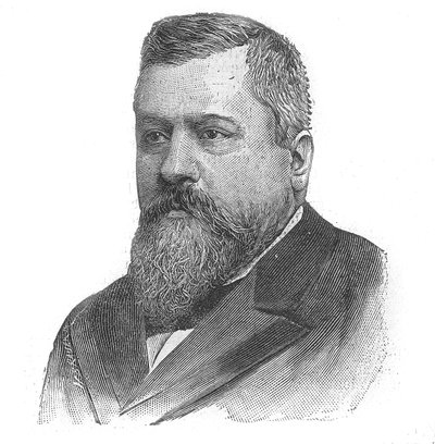 Retrato de Charles Dupuy (1851-1923), político francês, em "Le Petit Parisien". de French School