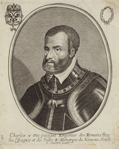 Retrato de Carlos V, Sacro Imperador Romano de French School