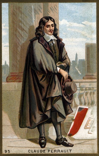 Retrato de Claude Perrault (1613-1688), arquiteto francês. de French School