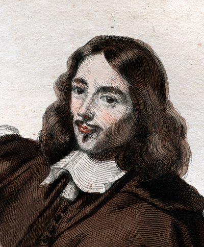 Retrato de Claude Perrault (1613-1688), arquiteto, médico e anatomista francês. de French School