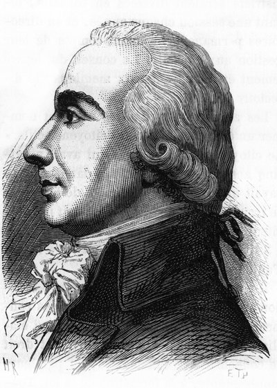 Retrato de Dominique Joseph Garat (1749-1833) Advogado, jornalista e filósofo francês, de French School
