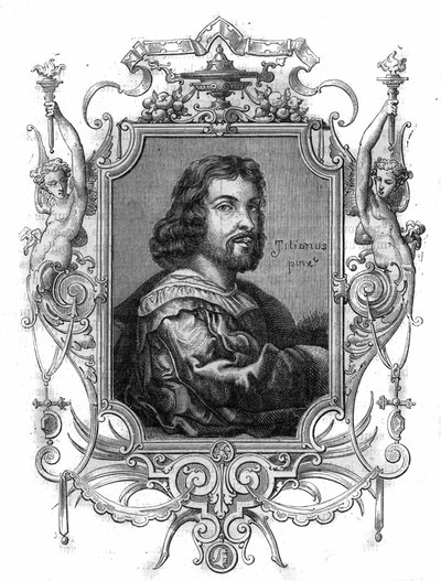 Retrato do Imperador Othon I da Germânia, conhecido como o Grande (Otton, 912-973). Gravura em "Histoire des papes-kings-queens-et-empereurs a travessa les centuries" de Maurice Lachatre de French School
