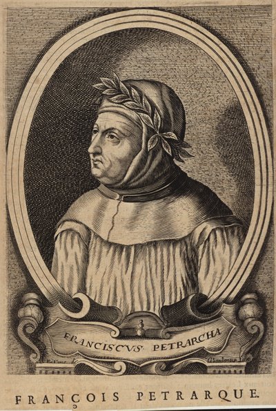Retrato de francesco petrarca de French School