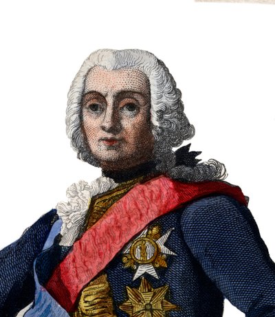 Retrato de François de Chevert (1695-1769), general francês. de French School