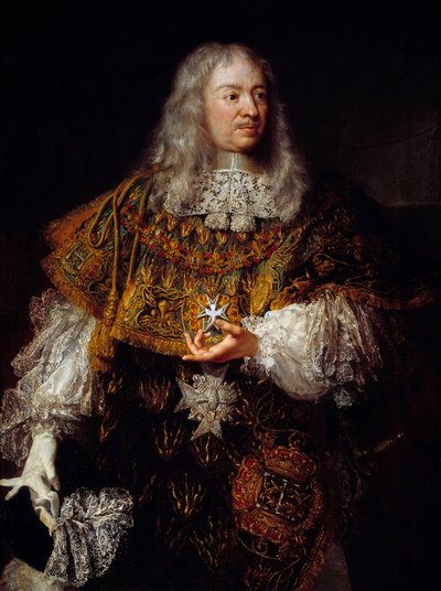 Retrato de Gabriel de Rochechouart (1600-1677) em grande traje de cavaleiro da Ordem do Espírito Santo de French School