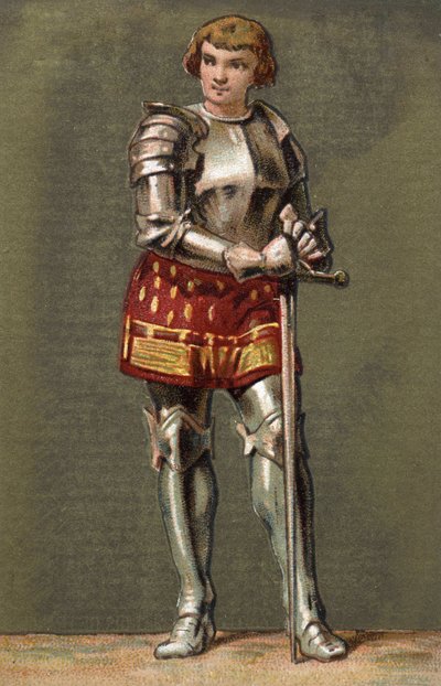 Retrato de Gaston de Foix, Duque de Nemours, homem de guerra francês (Mazères, Ariège de French School