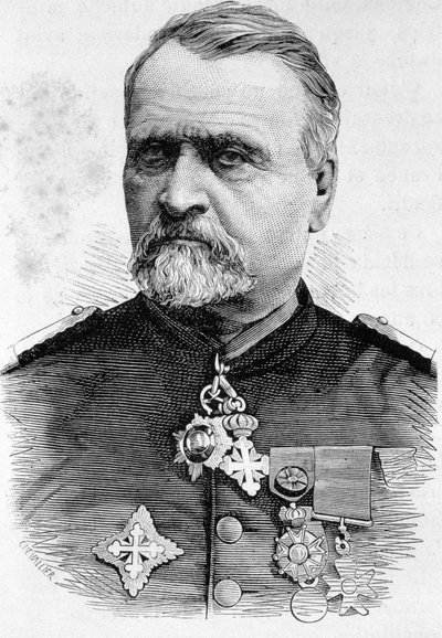 Retrato do General Emmanuel - Félix de Wimpffen (ou Wimpfen) de French School