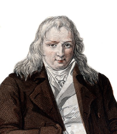 Retrato de Jacques Henri Bernardin de Saint Pierre (1737-1814), escritor e botânico francês. de French School