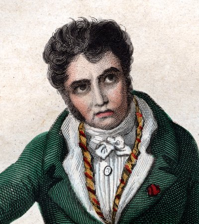 Retrato de Jacques Louis David (1748-1825), pintor francês. de French School