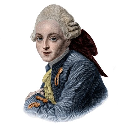 Retrato do arquiteto francês de Jean-Louis Archange (1750-1832). de French School