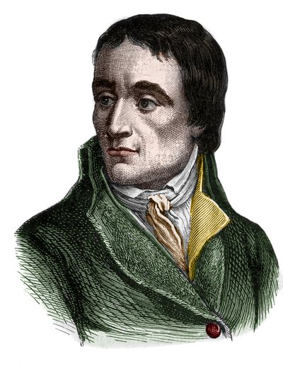 Retrato de Jean Baptiste (Jean-Baptiste) Carrier (1756-1794), políticos franceses - em "L