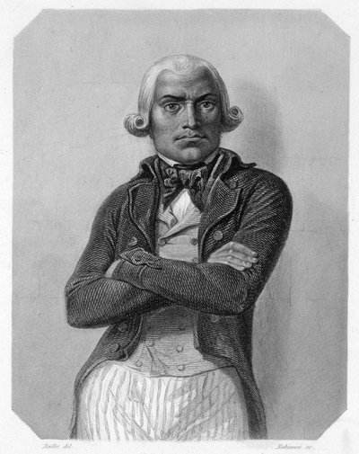 Retrato de Jean Baptiste Drouet, político francês (1763-1824). Em "L