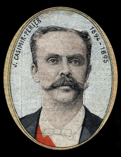 Retrato de Jean Casimir-Perrier (Casimir Perrier, Casimir Perrier, Casimir-Perrier) (1847-1907), Presidente da República Francesa. de French School