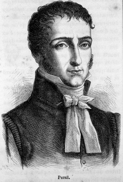 Retrato de Jean Charles Persil (1785-1870) Ministro da Justiça francês. de French School