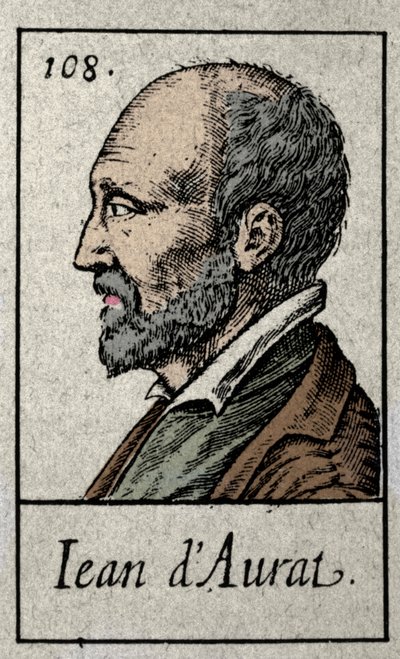 Retrato de Jean Dorat (Auratus do seu verdadeiro nome Jean Dinemandi de French School