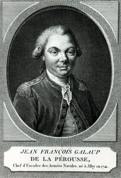 Retrato de Jean François Galaup da Perugia (1741-88) de French School