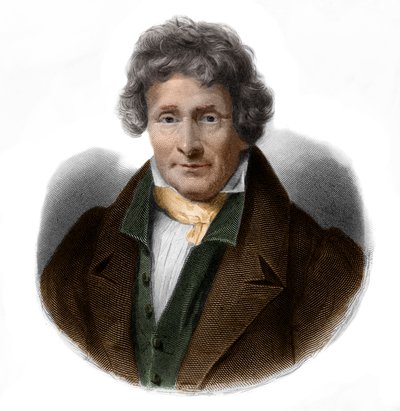 Retrato de Jean François Le Breton (1762-1838) pintor e físico. de French School