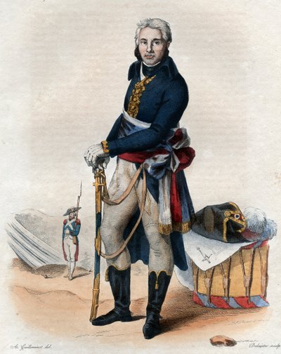 Retrato de Jean Victor Moreau (1763-1813), general francês. de French School