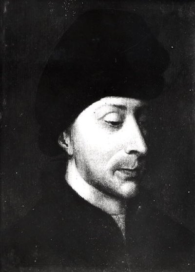 Retrato de Luís de França (1372-1407) Duque de Orleans, c.1420 de French School