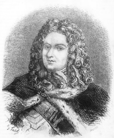 Retrato de Louis de Rouvroy duc de Saint-Simon de French School