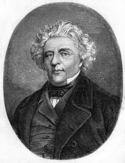 Retrato de Luigi Lablache (1794-1858), cantor de ópera francês. de French School
