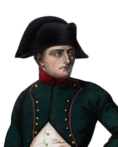 Retrato de Napoleão Bonaparte (1768-1821) como Primeiro Cônsul. de French School