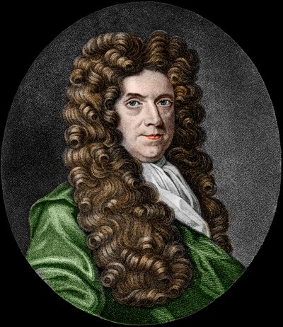 Retrato de Neremiah Cresceu (1641-1721). Botânico inglês. de French School