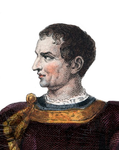 Retrato de Olivier V de Clisson (1336-1407), Policial francês. de French School