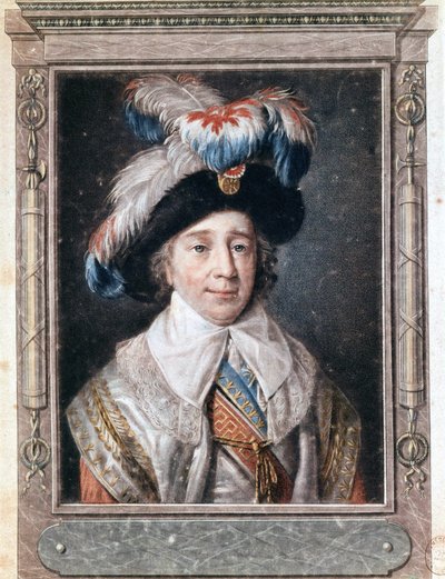 Retrato de Paul Barras (1755 - 1829). de French School