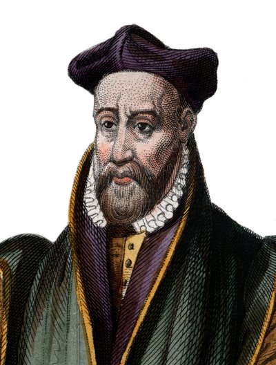 Retrato de Philibert Delorme (De Lorme) (De lOrme) (1510-1570), arquiteto francês. de French School