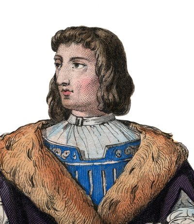 Retrato de Philippe de Commines (1447-1511), escritor e diplomata francês. de French School