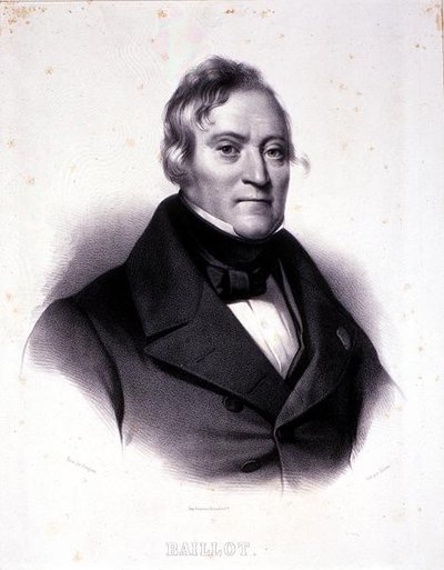 Retrato de Pierre Baillot (1771-1842) gravado por Julien (litho) de French School