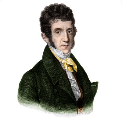 Retrato de Pierre Balguerie (1779-1825) comerciante de vinhos. de French School