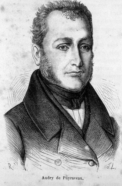 Retrato de Pierre Francais Audry de Puyraveau (1783-1852), deputado francês. de French School