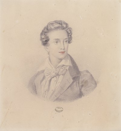 Retrato do Príncipe Fritz Baciocchi de French School