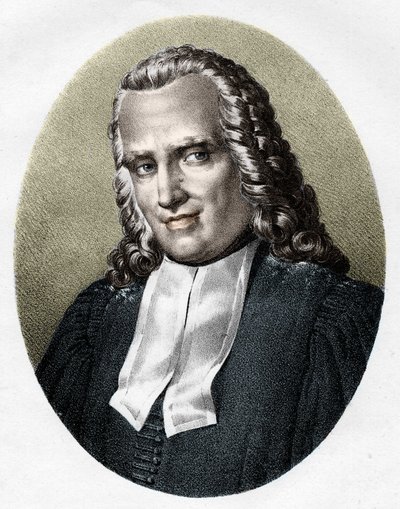 Retrato de Robert Joseph Pothier (1699-1772), jurisconsulto francês. de French School
