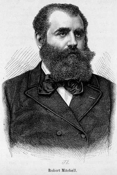 Retrato de Robert Mitchell - em "L
