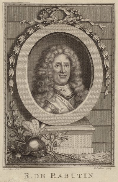 Retrato de Roger de Rabutin, conde de Bussy de French School