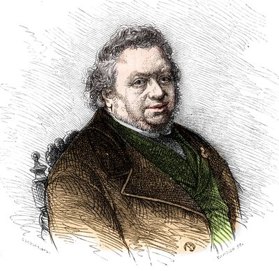 Retrato de Santo Agostinho (Xavier Boniface de Saintine de French School