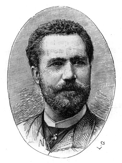 Retrato de Sebastian Julian Gayarre Garjon (1844-1890), tenor espanhol. Gravura em "Le Monde Illustré", 20 de março de French School