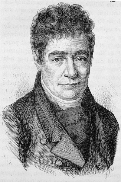 Retrato de Silvestre de Sacy - in "L