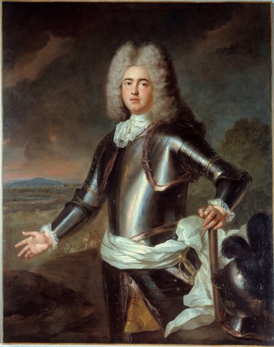 Retrato de Simon Arnauld, Marquês de Pompone (1618 - 1699). Pintura anônima de French School