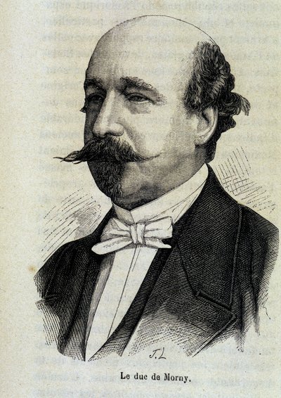 Retrato do Duque de Morny. de French School