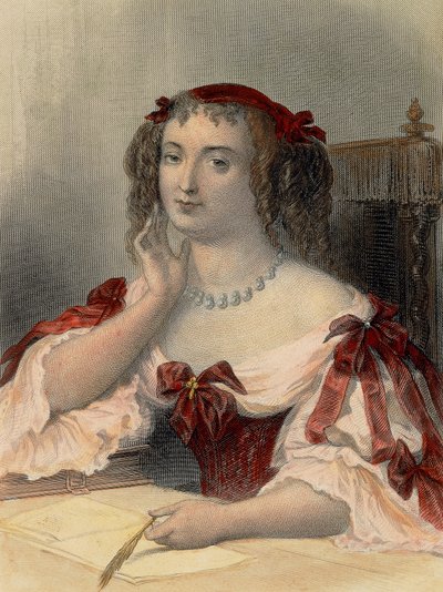 Retrato da Marquesa de Sevigne de French School