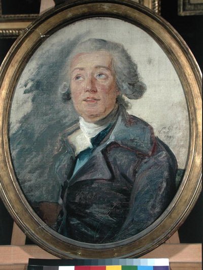 Retrato que se presume ser Marie-Joseph Chenier (1764-1811) 1799 de French School