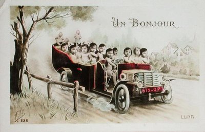 Cartão postal representando 