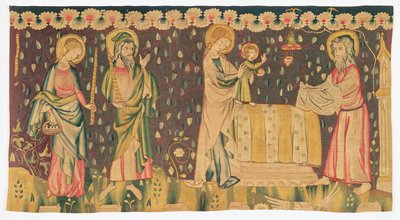 Apresentação do Menino Jesus no Templo, c.1380 de French School