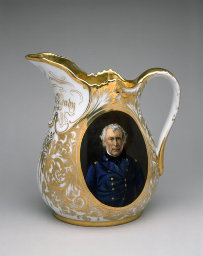 Jarro de apresentação, c.1848-50 (porcelana) de French School