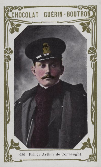 Príncipe Arthur de Connaught (foto colorida) de French School