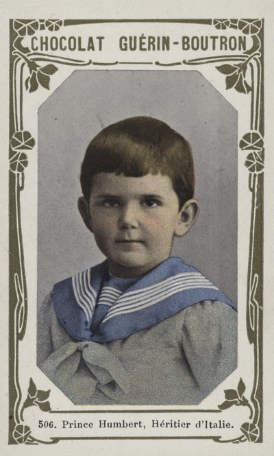 Príncipe Humbert, Heritier dItalie (foto colorida) de French School